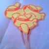 cupcake topper aeroplano