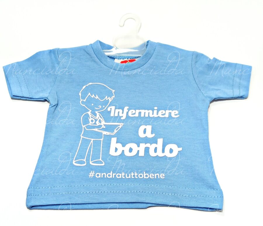 mini t-shirt a bordo