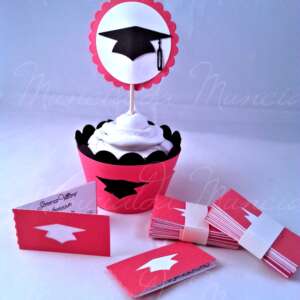 cupcake topper laurea