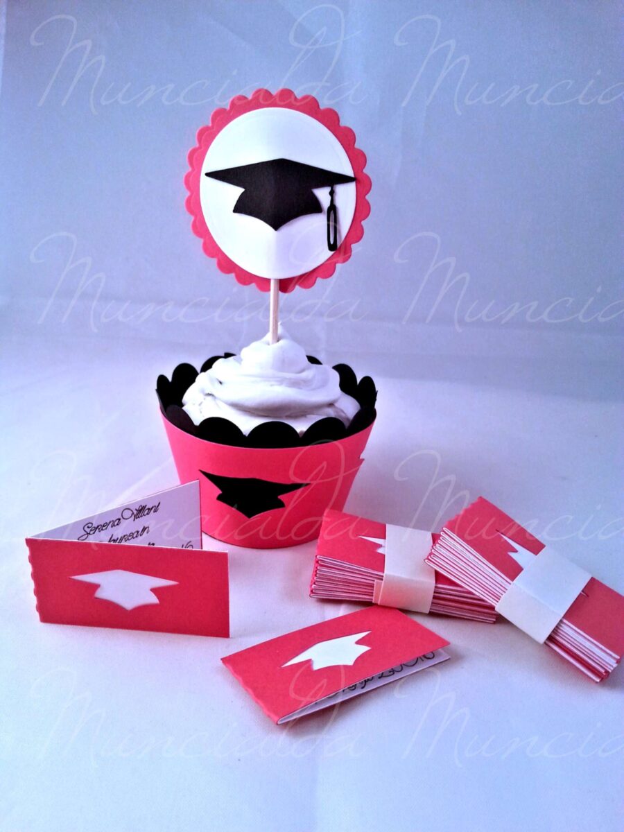 cupcake topper laurea