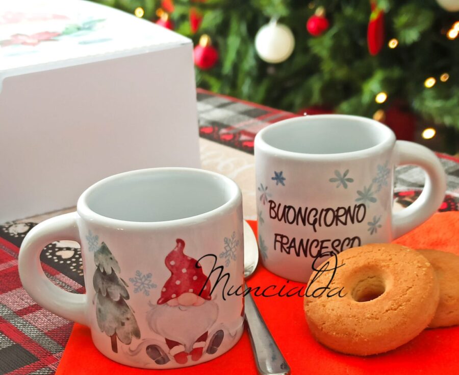 confezione regalo tazzine caffè