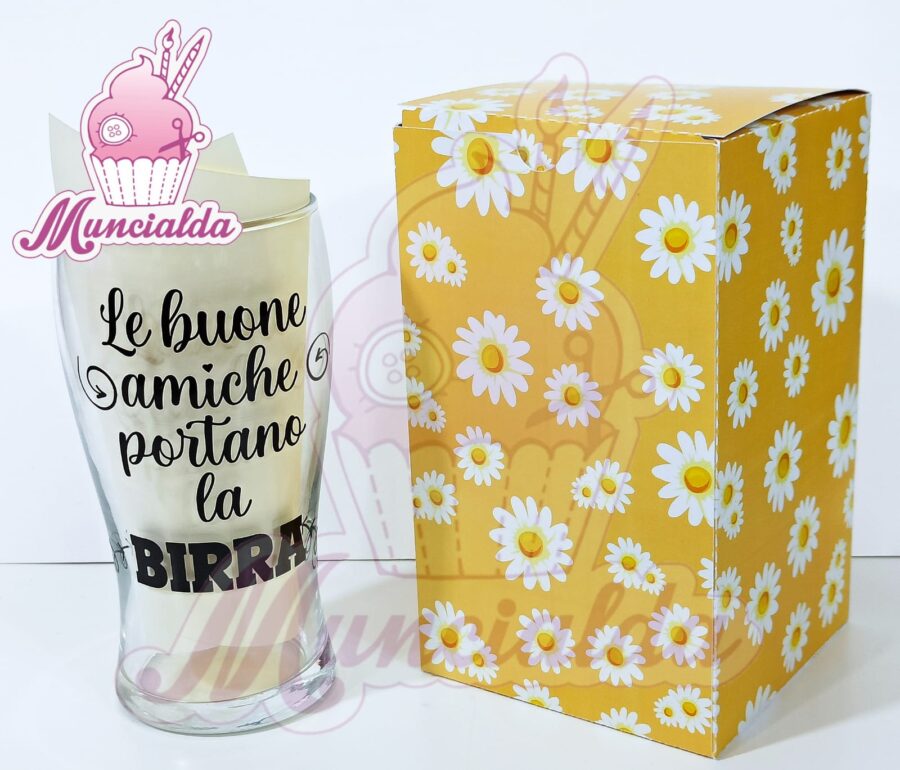 bicchiere birra per amiche