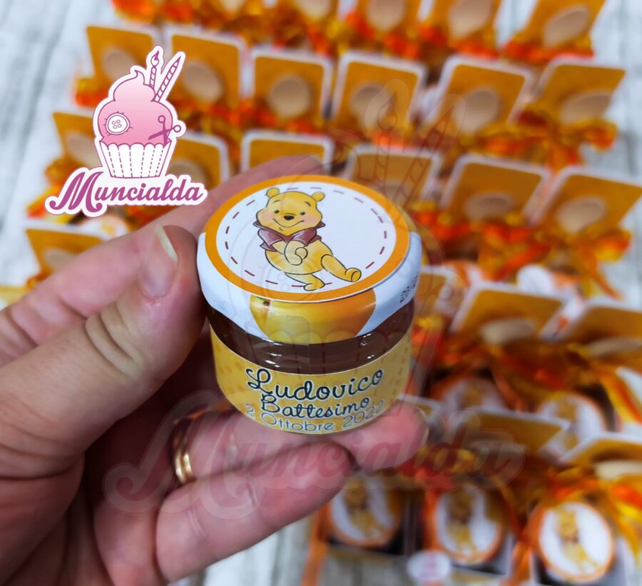 bomboniere marmellatine winnie the pooh