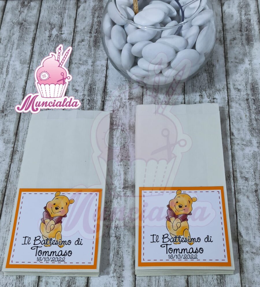 sacchetti confetti winnie the pooh