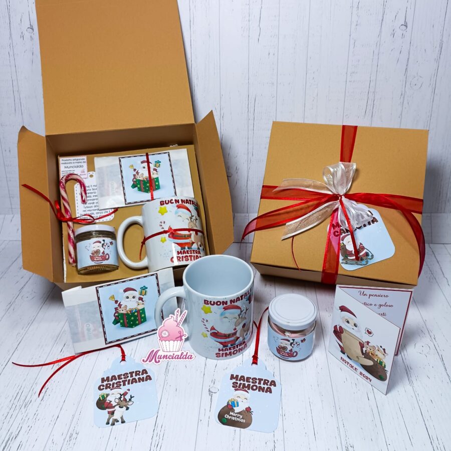 confezione regalo mug maestre