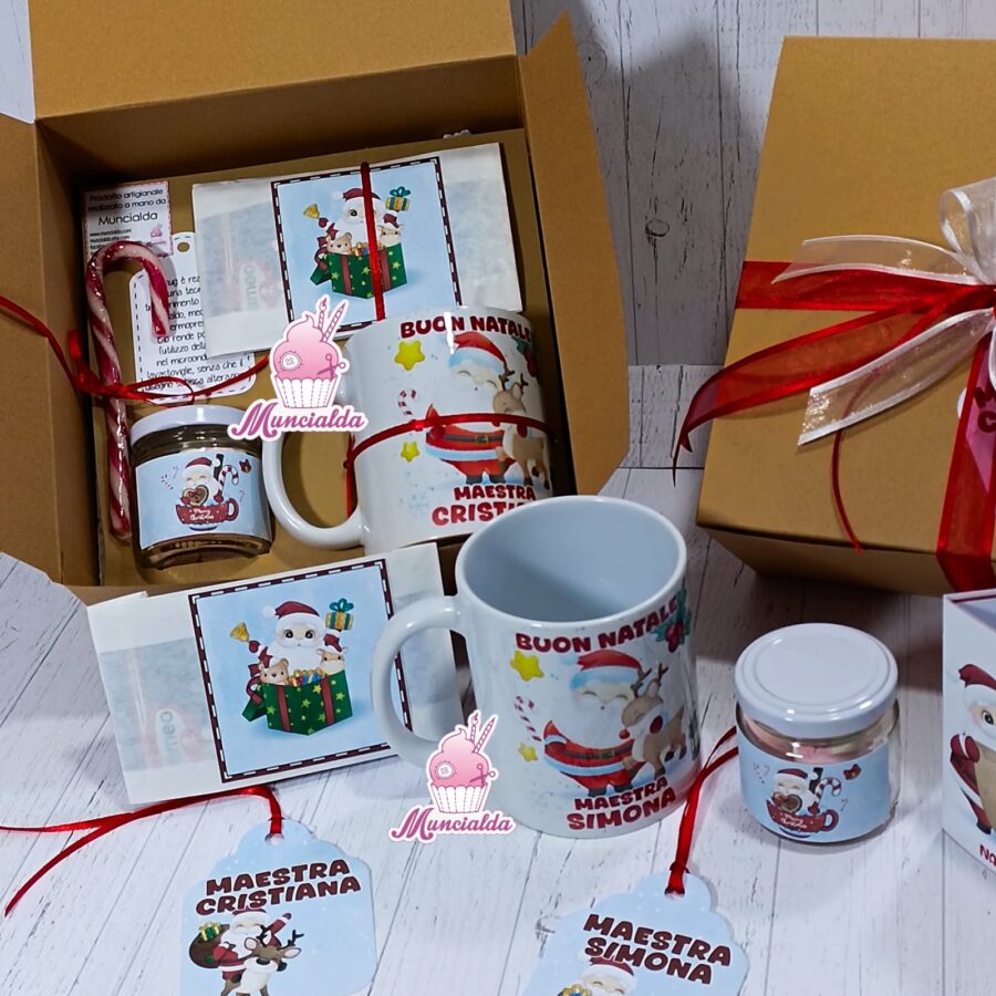 confezione regalo mug maestre