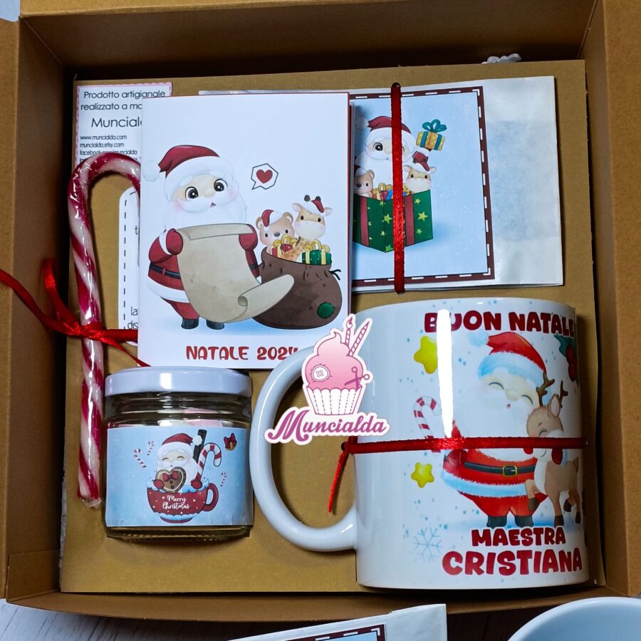 confezione regalo mug maestre