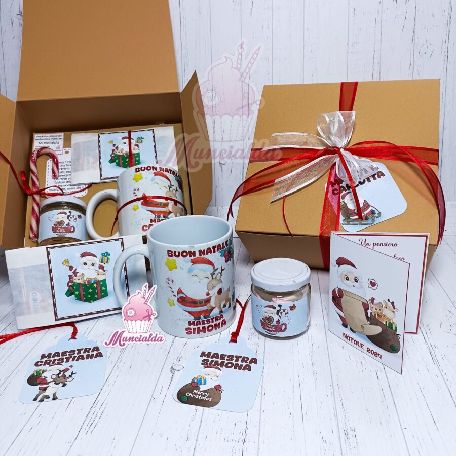 confezione regalo mug maestre