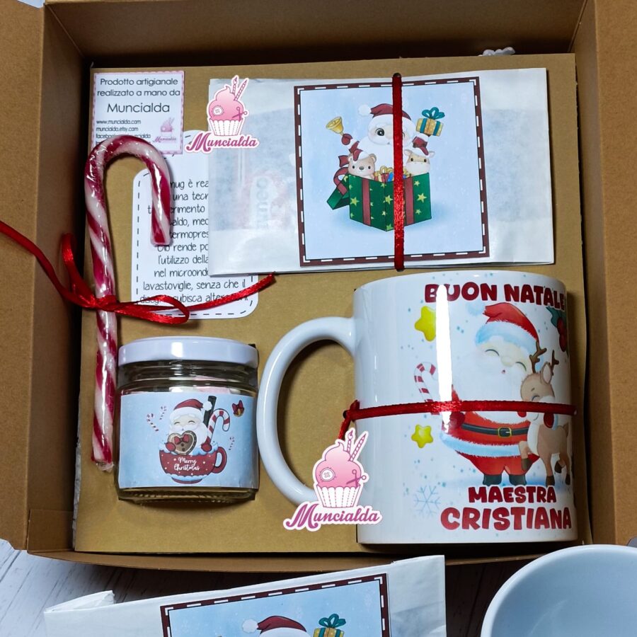 confezione regalo mug maestre