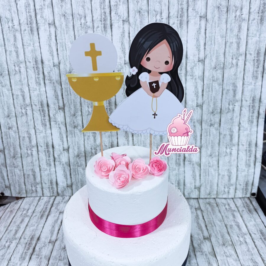 cake topper prima Comunione