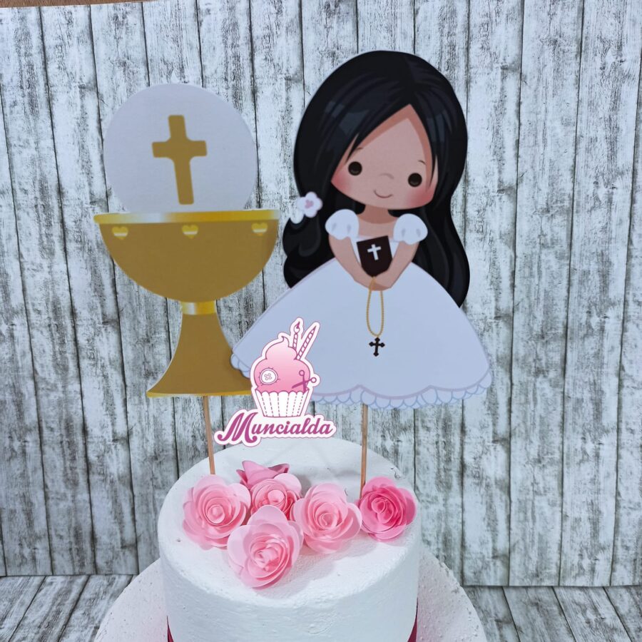 cake topper prima Comunione