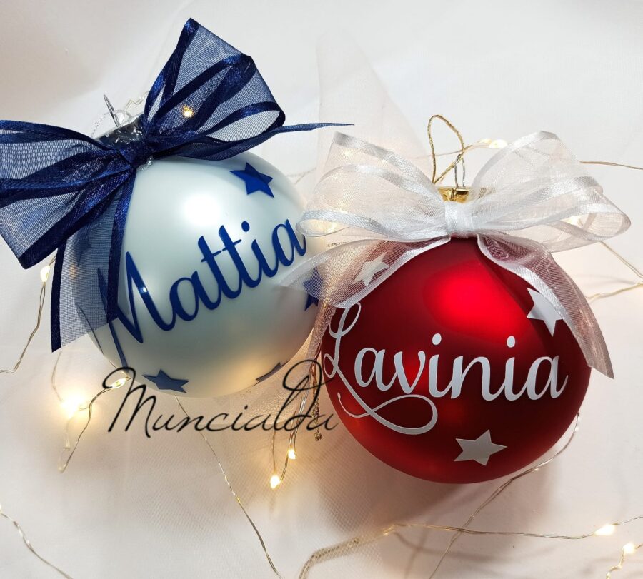 Palline di Natale in vetro