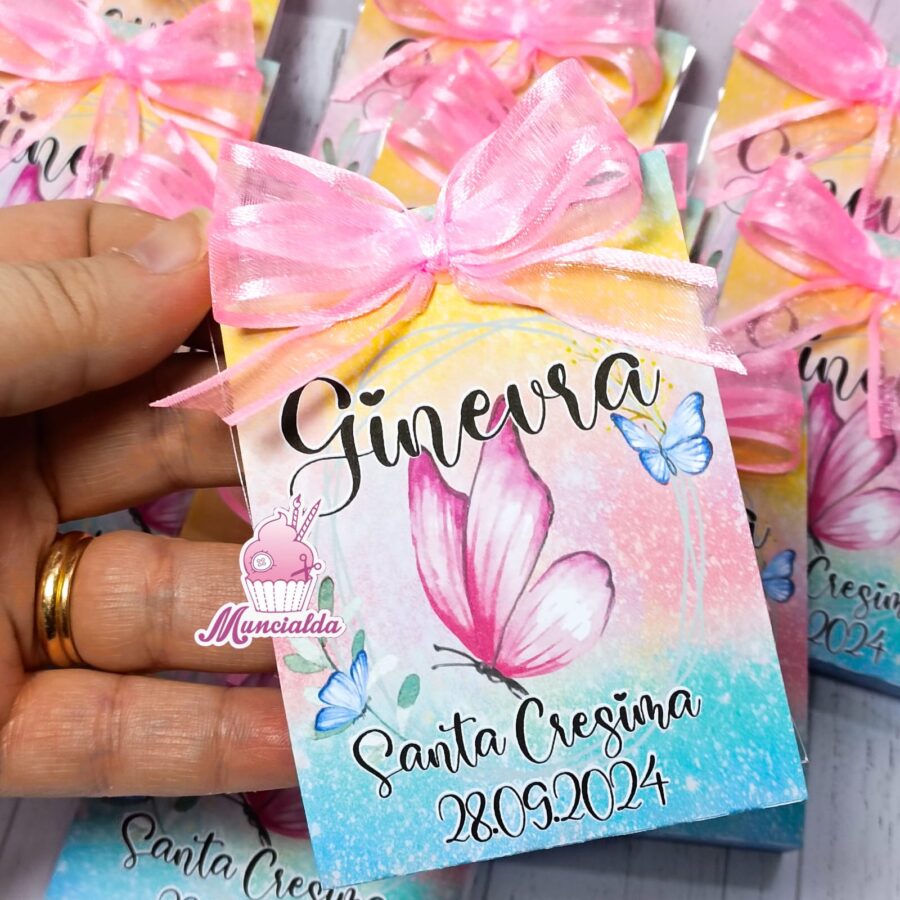 Cartoncini confetti Cresima