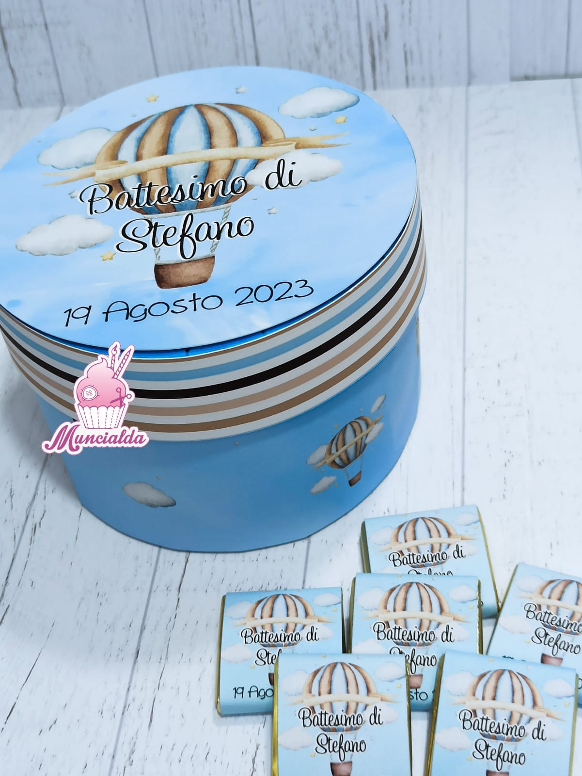 Cioccolatini personalizzati Battesimo